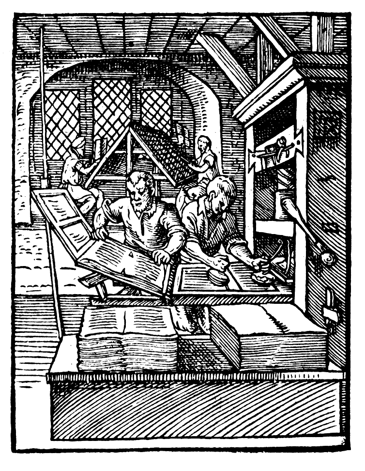 Atelier de typographie de Joost Amman, 1568